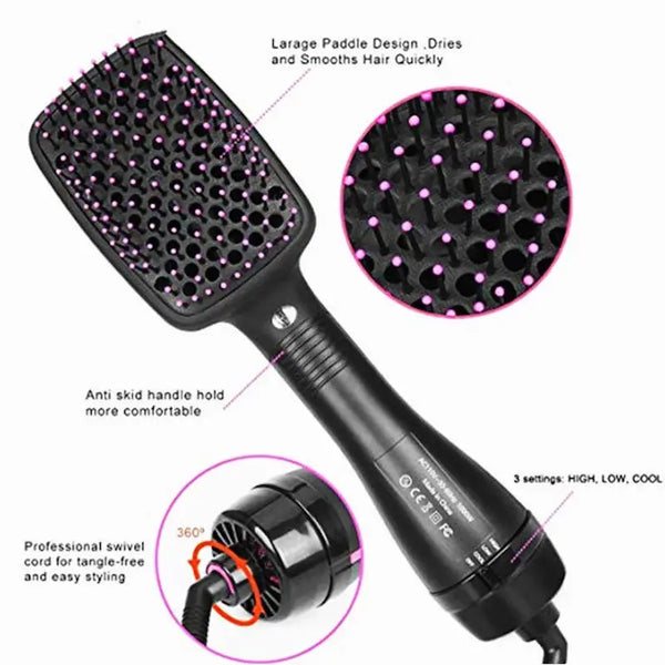 One-Step Heat Styling Brush